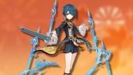 No can compete with Xinqiu's Hydro support to cause vaporize (Image via HoYoverse)